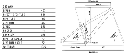 Cuadro Dpsbikes VIDI II AL